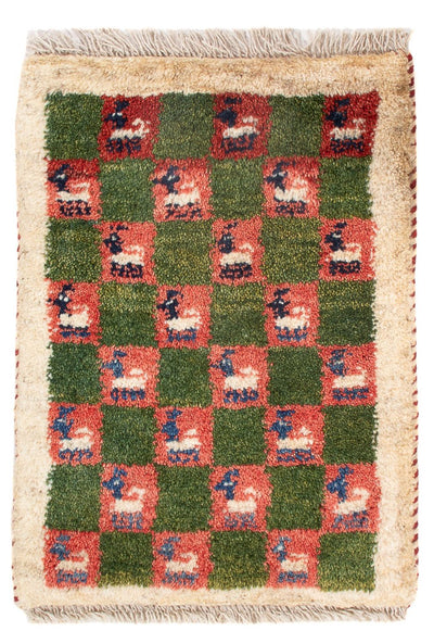 Perský Gabbeh Koberec 40x60cm - Perserteppich Wollteppich