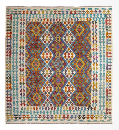 Kilim Maimana Koberec 203x207cm - Vlněný koberec