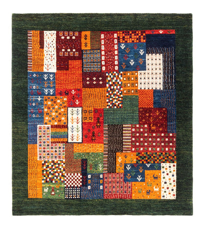 Loribaft Koberec 122x130cm - Perserteppich Wollteppich