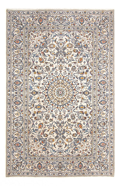 Kashan Koberec 200x290cm - Perský koberec - béžová
