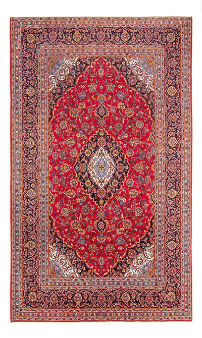 Kashan Koberec 197x313cm - Perský koberec - červená
