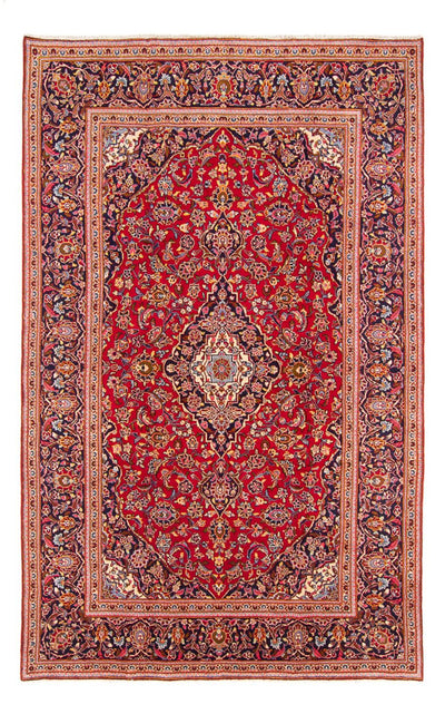 Kashan Koberec 205x305cm - Perský koberec - červená