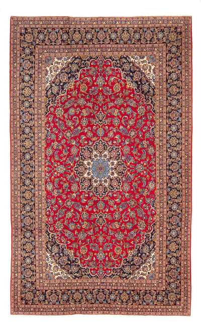 Kashan Koberec 209x326cm - Perský koberec - červená