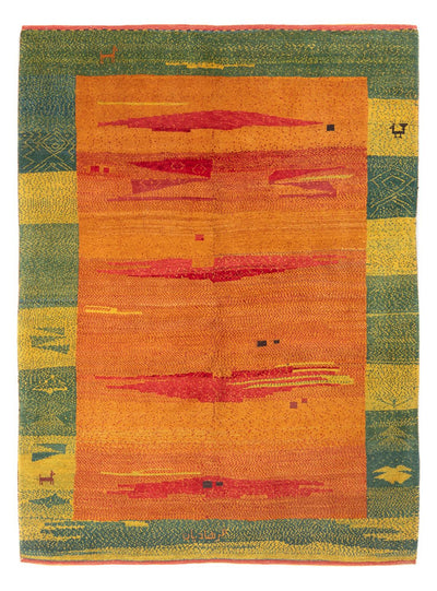 Perský Gabbeh Koberec 173x218cm - Perserteppich Wollteppich