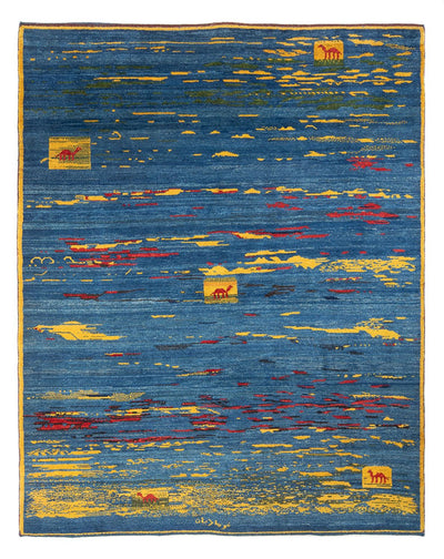 Perský Gabbeh Koberec 214x255cm - Perserteppich Wollteppich