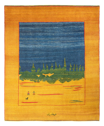 Perský Gabbeh Koberec 205x240cm - Perserteppich Wollteppich
