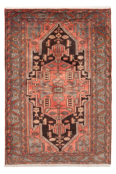 Hamadan Koberec 141x221cm - Perský koberec - červená