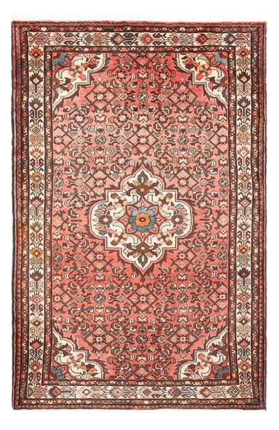 Hamadan Koberec 155x254cm - Perský koberec - červená