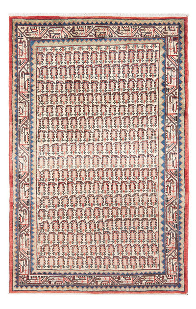 Hamadan Koberec 125x216cm - Perský koberec - červená