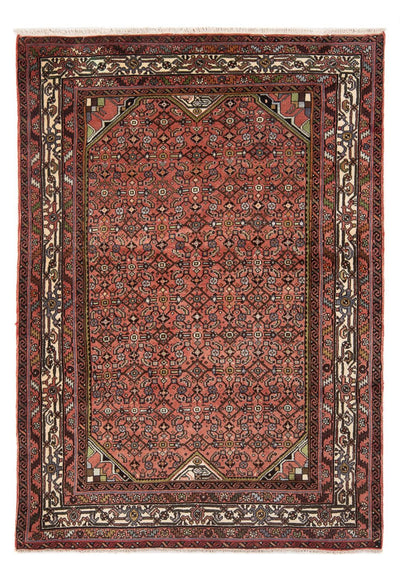 Hamadan Koberec 150x200cm - Perský koberec - červená