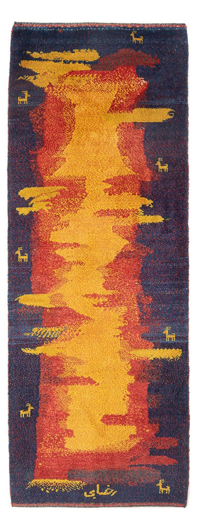 Perský Gabbeh Koberec 80x212cm - Perserteppich Wollteppich