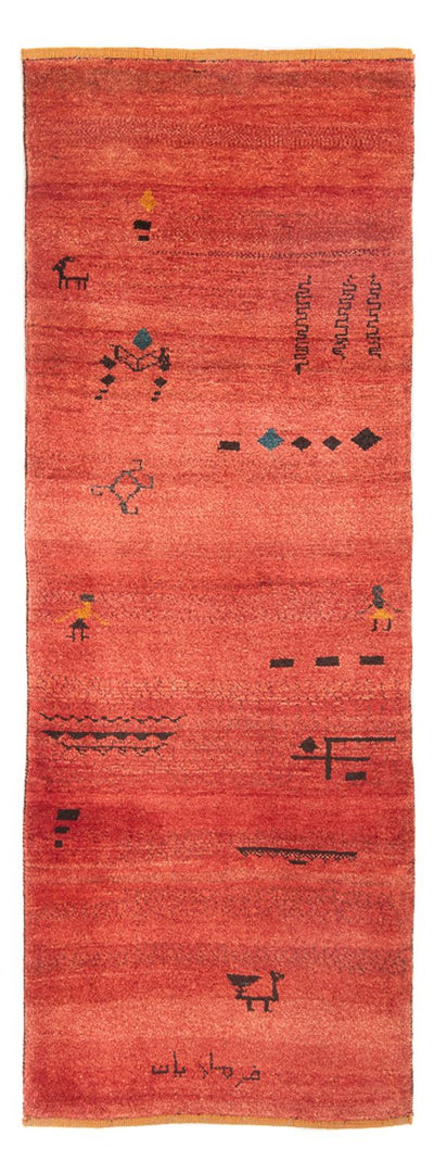 Perský Gabbeh Koberec 83x225cm - Perserteppich Wollteppich