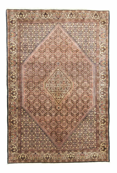 Bidjar Koberec 203x304cm - Perský koberec - červená