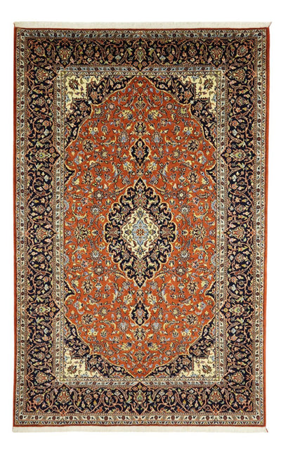 Kashan Koberec 138x215cm - Perský koberec - terakotová