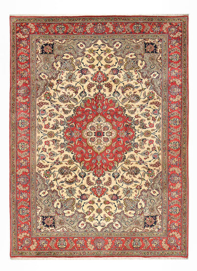 Qom Koberec 255x353cm - Perský koberec - červená