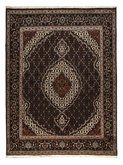 Tabriz - 40 Raj Koberec 152x205cm - Perský koberec - antracitová