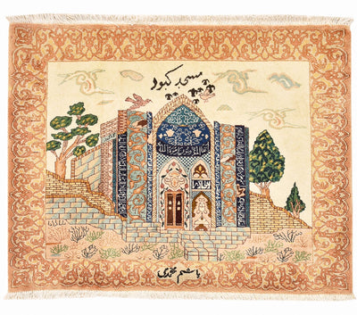 Tabriz - 50 Raj Koberec 72x83cm - Perský koberec