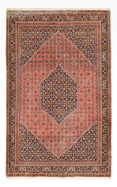 Bidjar - Zanjan Koberec 157x255cm - Perský koberec - rezavá