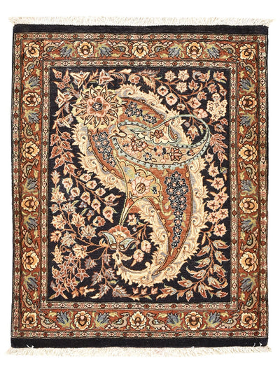 Qom Koberec 60x77cm - Perský koberec - vícebarevný