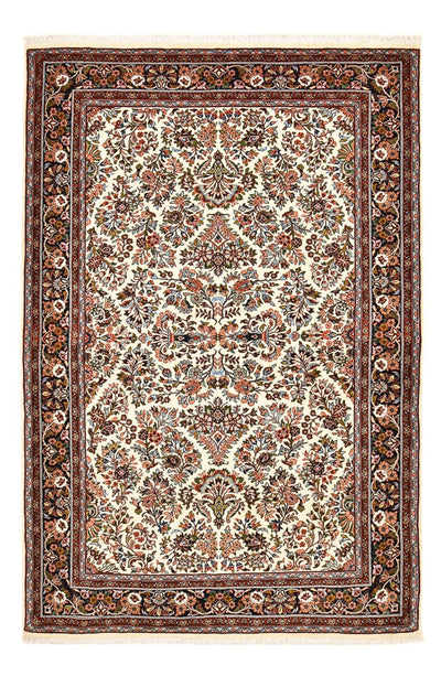 Bidjar Koberec 135x213cm - Perský koberec - krémová