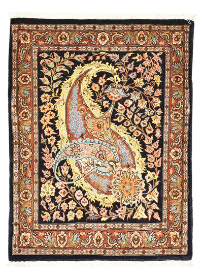 Qom Koberec 63x80cm - Perský koberec - vícebarevný