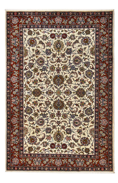 Sarouk Koberec 203x303cm - Perský koberec - béžová