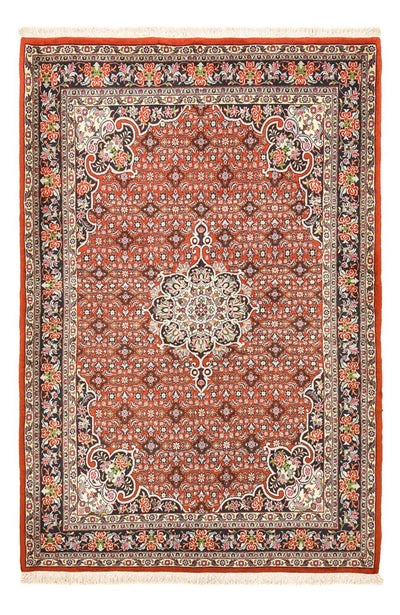 Bidjar Koberec 142x217cm - Perský koberec - světle červená