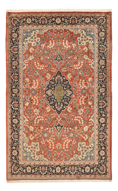 Sarouk Koberec 144x228cm - Perský koberec - světle červená