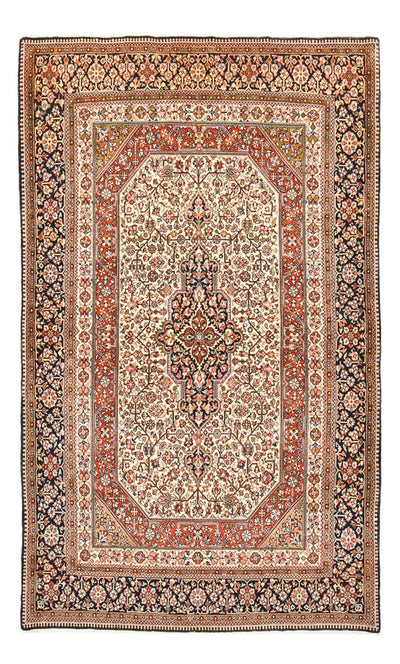 Qom Koberec 136x220cm - Perský koberec - rezavá