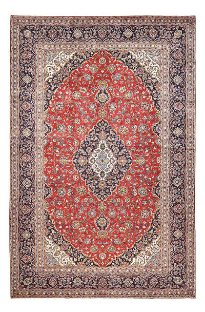 Kashan Koberec 298x470cm - Perský koberec - červená