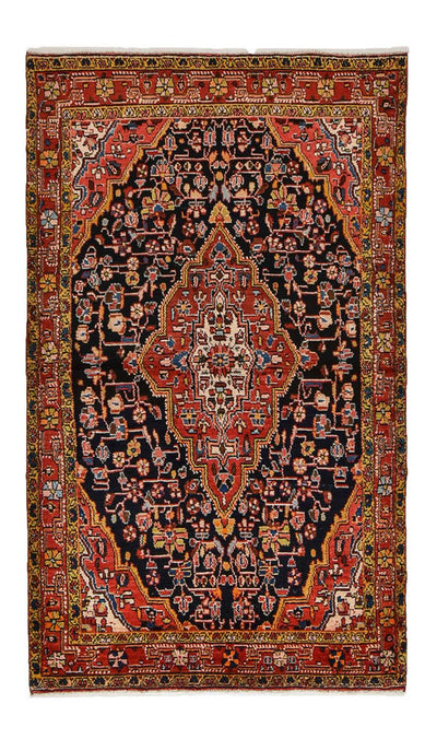 Mehraban Koberec 135x226cm - Perský koberec - tmavě modrá