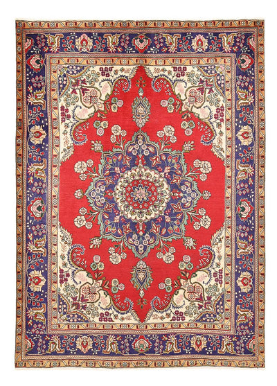Tabriz Koberec 209x294cm - Perský koberec - červená