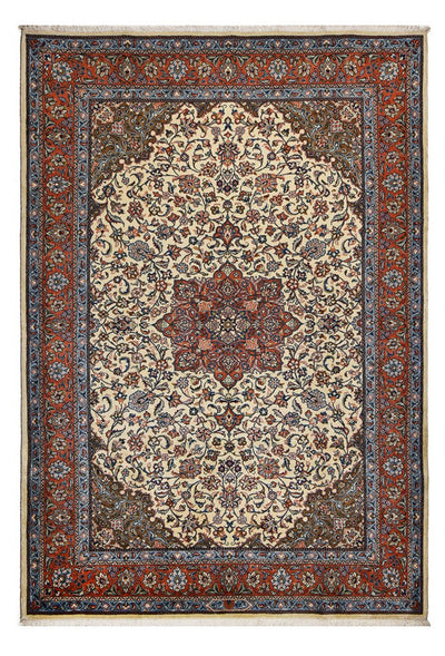 Sarouk Koberec 207x298cm - Perský koberec - pískový