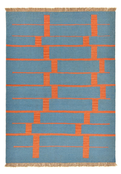 Moderní kilim Koberec 119x170cm - Vlněný koberec