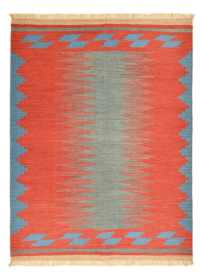 Moderní kilim Koberec 146x189cm - Vlněný koberec