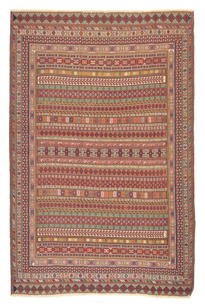 Afshar Sirjan Koberec 197x297cm - Perský koberec