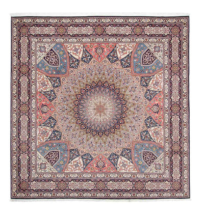 Tabriz - 50 Raj Koberec 255x257cm - Perský koberec