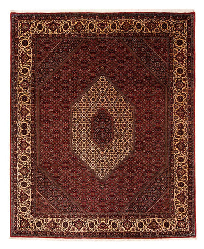 Bidjar Koberec 205x255cm - Perský koberec - tmavě červená