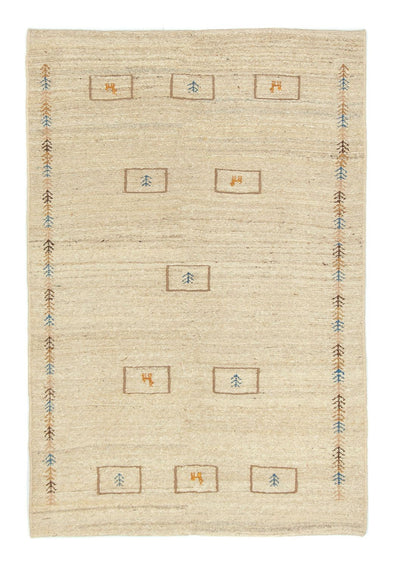 Perský Gabbeh Koberec 113x166cm - Perserteppich Wollteppich