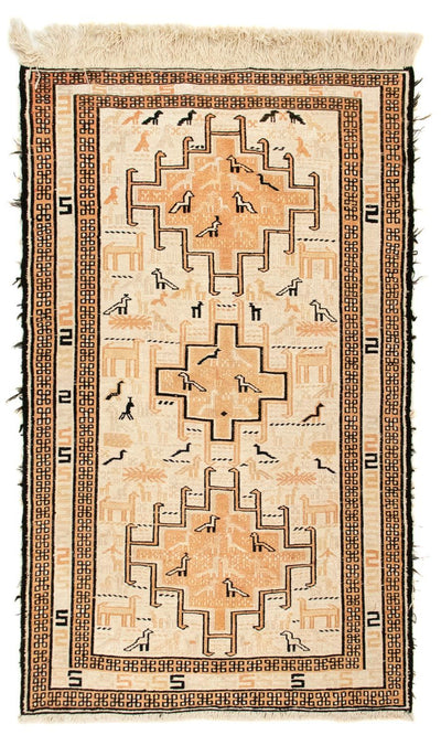 Hedvábný kilim Koberec 65x101cm