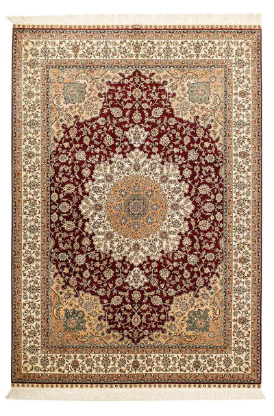 Qom hedvábí Koberec 132x216cm - Perský koberec