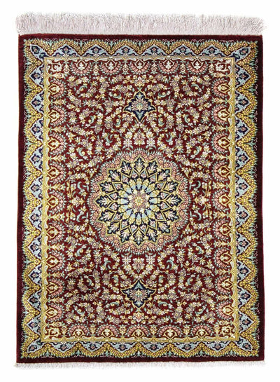 Qom Koberec 57x78cm - Perský koberec - vícebarevný