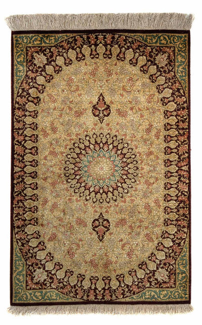 Qom Koberec 59x90cm - Perský koberec