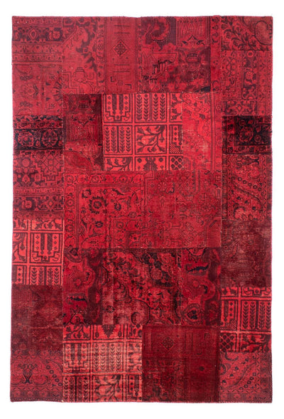 Patchworkový koberec 196x296cm - Perserteppich Wollteppich