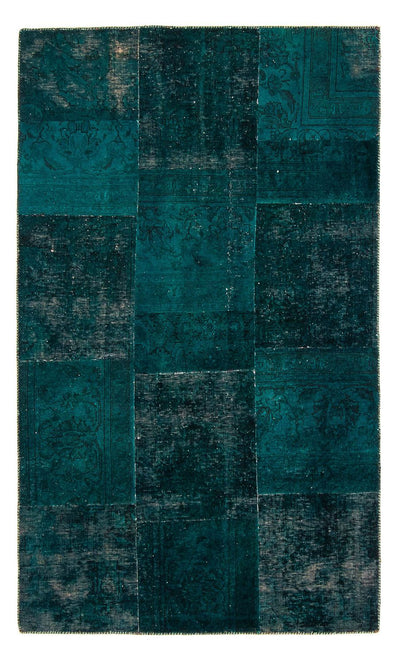 Patchworkový koberec 131x205cm - Perserteppich Wollteppich