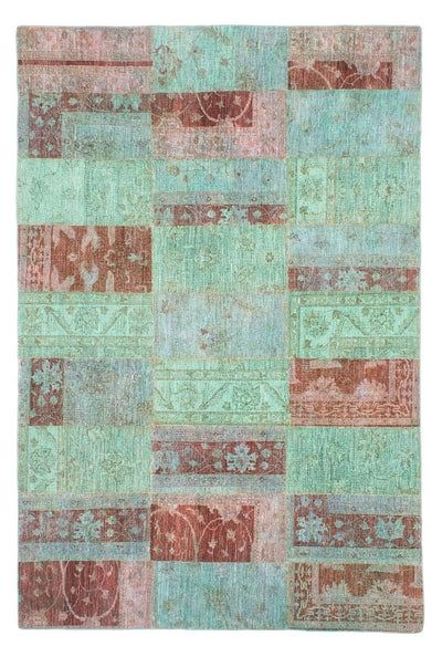 Patchworkový koberec 182x270cm - Perserteppich Wollteppich