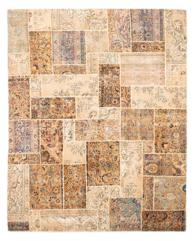 Patchworkový koberec 241x305cm - Perserteppich Wollteppich