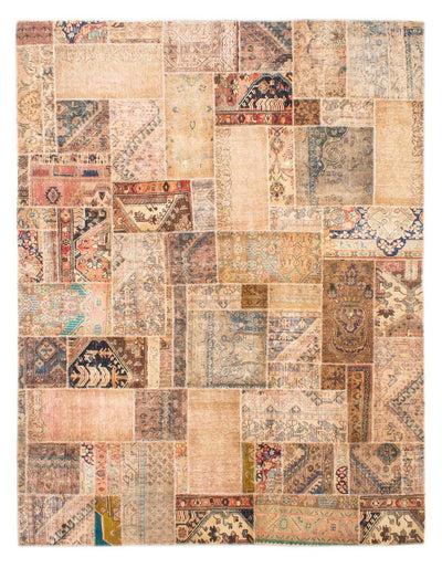 Patchworkový koberec 235x304cm - Perserteppich Wollteppich