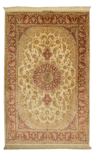 Qom hedvábí Koberec 130x210cm - Orientální koberec