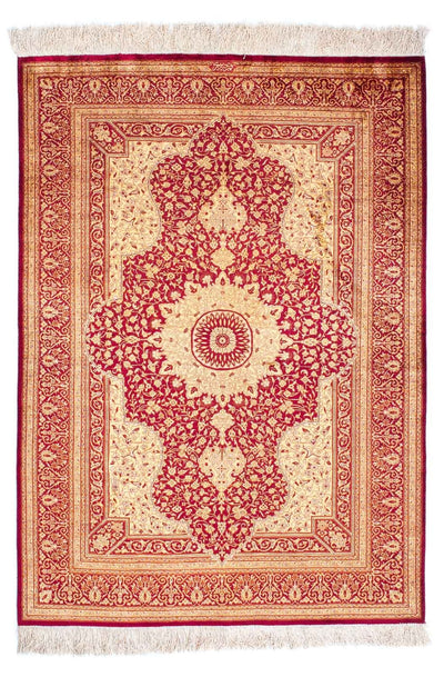 Qom Koberec 102x147cm - Perský koberec